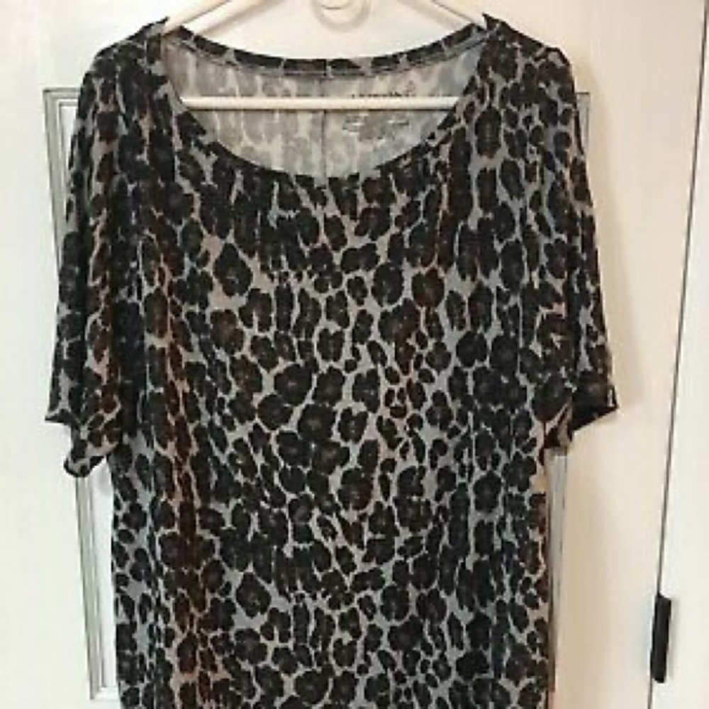 Leopard hacci tee